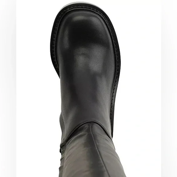 DKNY Dina Black Over-the-Knee Boots Sz 8 BNWB - Picture 4 of 9